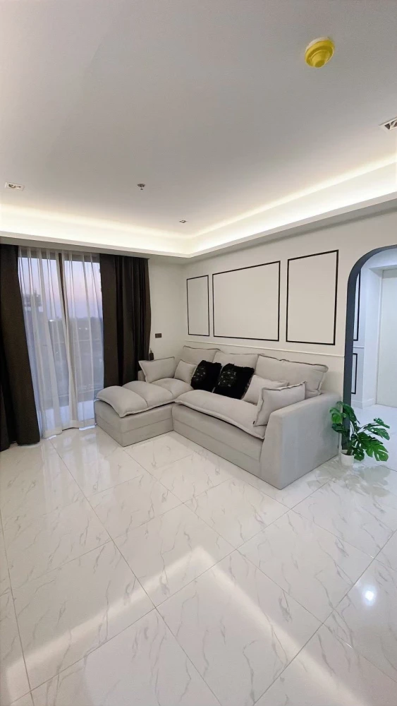 ให้เช่า Star View 2 ห้องนอน 2 ห้องน้ำ พื้นที่ใช้สอยเยอะ ตกแต่งคุมโทน หิ้วกระเป๋าเข้าอยู่ได้เลยจ้า