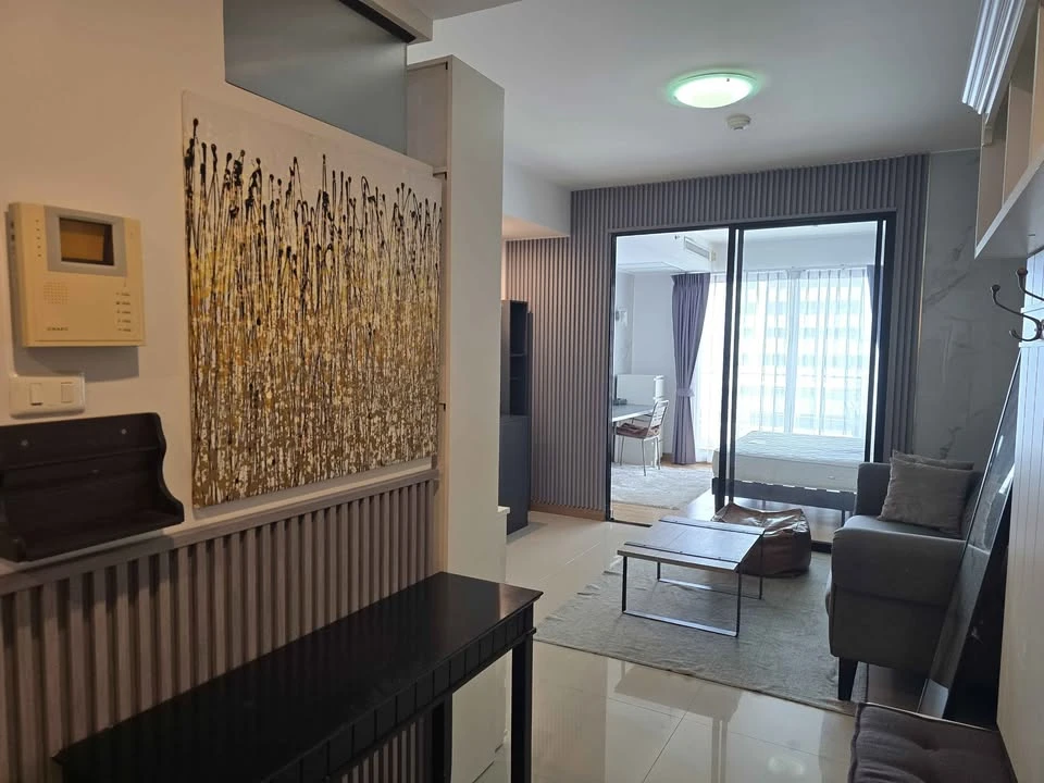 ให้เช่า Supalai Casa Riva Vista 2 ห้องใหญ่ พื่นที่ใช้สอยเยอะ ระเบียงกว้าง ตกแต่งเฟอร์นิเจอร์และเครื่องใช้ไฟฟ้าครบ รีบจองเลย