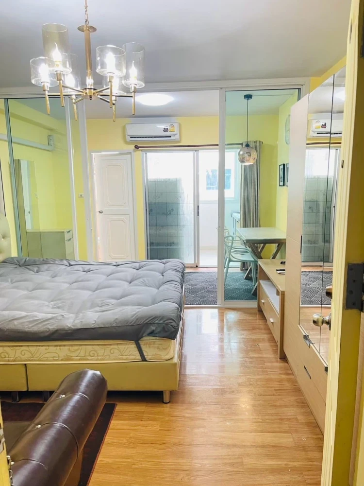 ให้เช่า Supalai City Home Ratchada ห้องชั้น 5 แต่งสวยคุมโทน เฟอร์นิเจอร์ครบครัน ห้ามพลาด