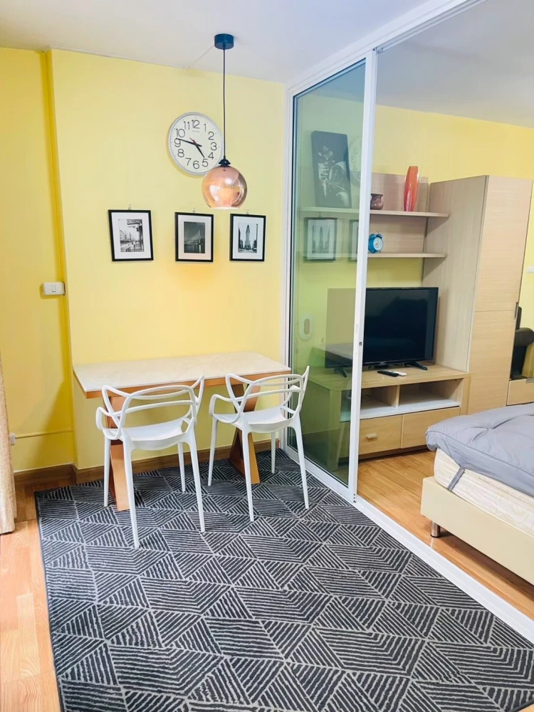 ให้เช่า Supalai City Home Ratchada ห้องชั้น 5 แต่งสวยคุมโทน เฟอร์นิเจอร์ครบครัน ห้ามพลาด