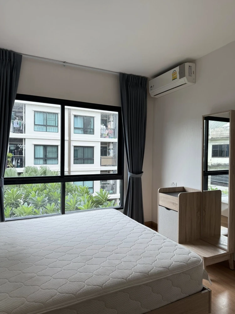 ให้เช่า Supalai City Resort Bearing Station ห้องมุมให้ความเป็นส่วนตัว มีพื้นที่เยอะ เฟอร์ครบ จองด่วน