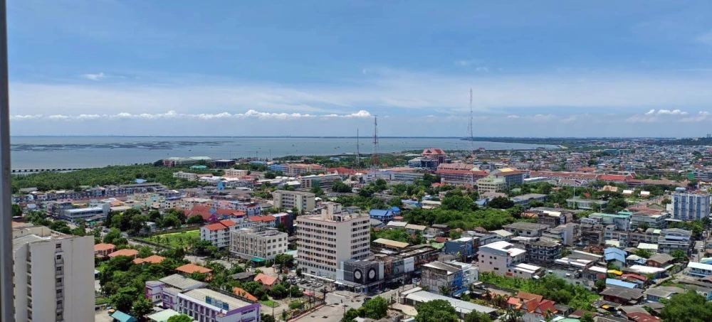 ให้เช่า Supalai City Resort Chonburi ห้องน่าอยู่ มาพร้อมเฟอร์และเครื่องใช้ไฟฟ้าครบครัน หิ้วกระเป๋าเข้าอยู่ได้เลยจ้า