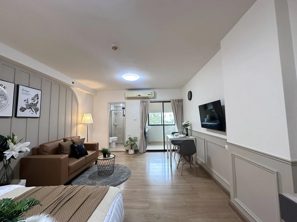 ให้เช่า Supalai City Resort Ramkhamhaeng 1 ห้องนอน 1 ห้องน้ำ บิ้วอินเฟอร์นิเจอร์อย่างดี พลาดแล้วจะเสียใจ