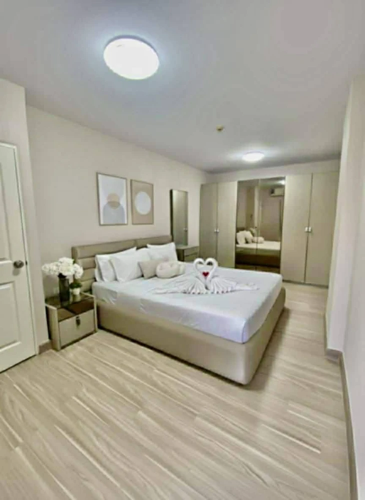 For rent: Supalai City Resorts Ratchada-Huaykwang, fully furnished, ready to move in. Book now!