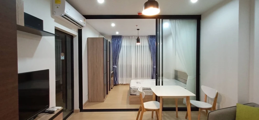 ให้เช่า Supalai Loft @ Talat Phlu Station ชั้น 7 วิวสวน แต่งครบ จองเลย