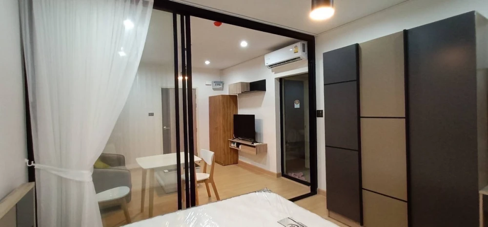 ให้เช่า Supalai Loft @ Talat Phlu Station ชั้น 7 วิวสวน แต่งครบ จองเลย