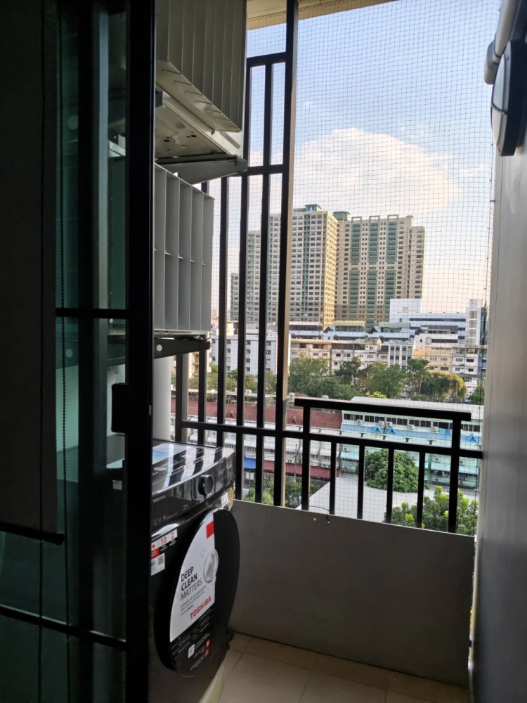 ให้เช่า Supalai Loft @ Talat Phlu Station ชั้น 7 วิวสวน แต่งครบ จองเลย