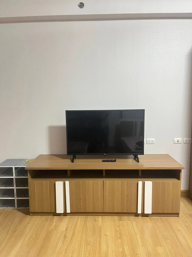 ให้เช่า Supalai Park Srinakarin ห้องสตูดิโอ เฟอร์นิเจอร์และเครื่องใช้ไฟฟ้าครบครัน หิ้วกระเป๋าเข้าอยู่ได้เลยจ้า