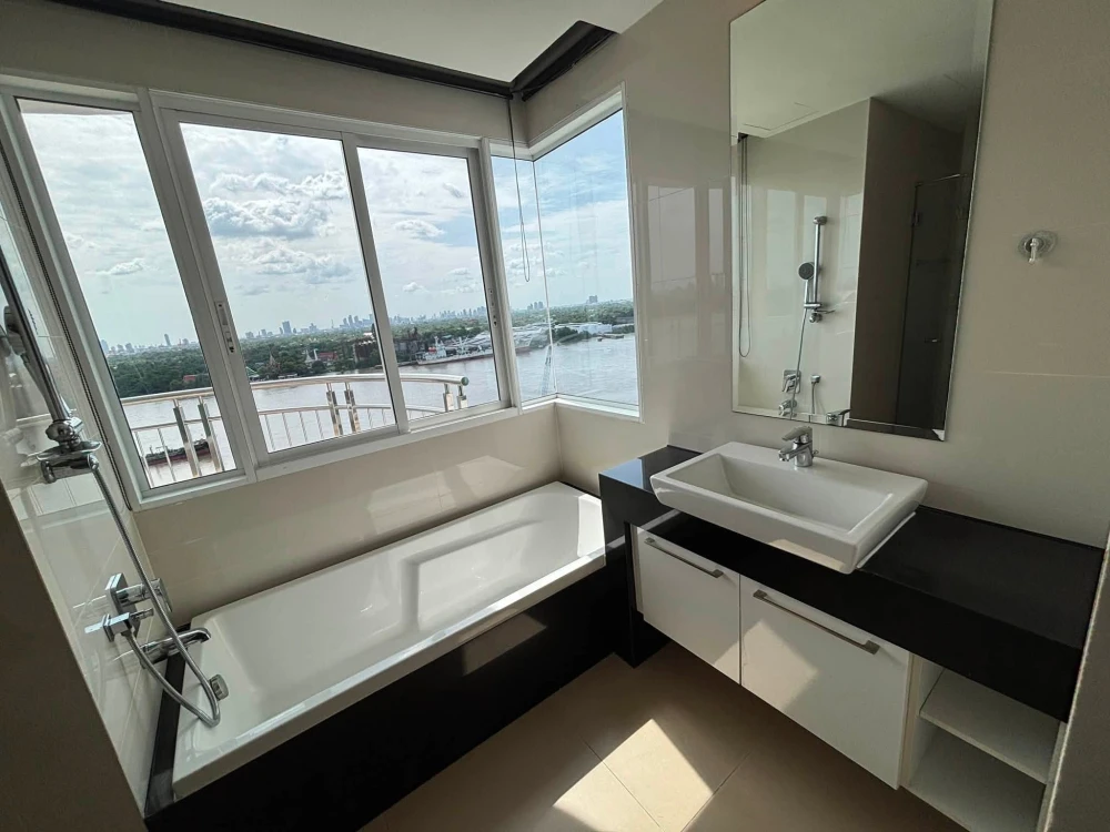 ให้เช่า Supalai Prima Riva 3 ห้องนอน พื้นที่ใช้สอยเยอะ วิวสวย ไม่บล็อค พลาดแล้วจะเสียใจ