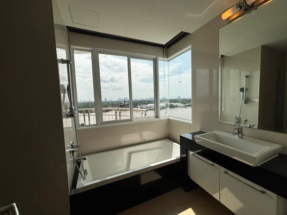 ให้เช่า Supalai Prima Riva 3 ห้องนอน พื้นที่ใช้สอยเยอะ วิวสวย ไม่บล็อค พลาดแล้วจะเสียใจ
