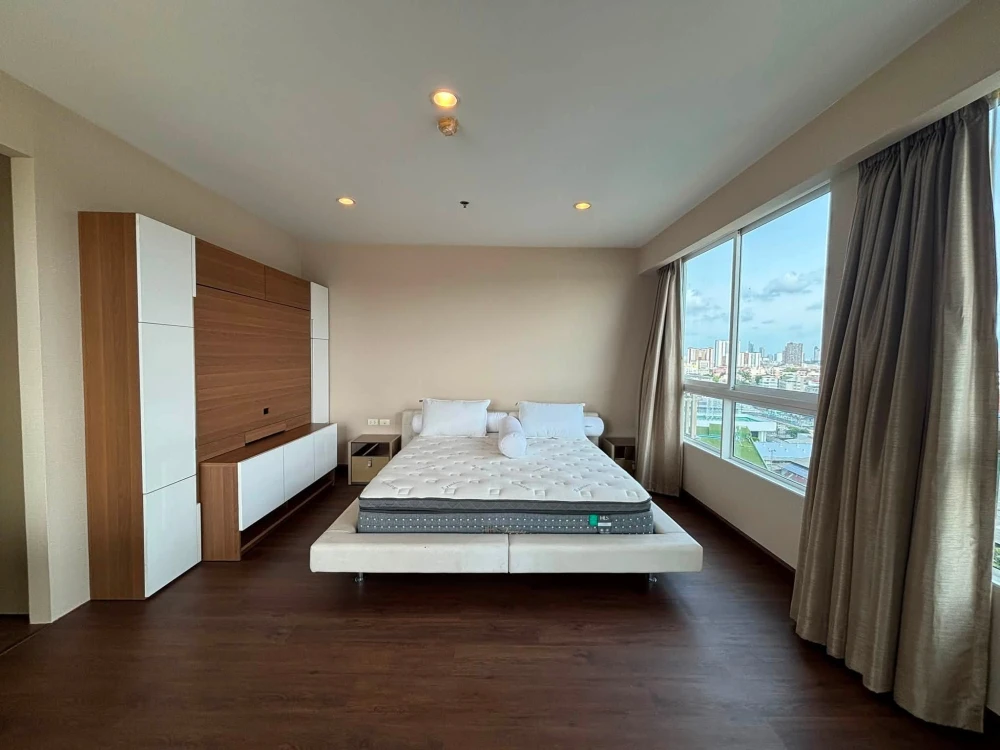 ให้เช่า Supalai Prima Riva 3 ห้องนอน พื้นที่ใช้สอยเยอะ วิวสวย ไม่บล็อค พลาดแล้วจะเสียใจ