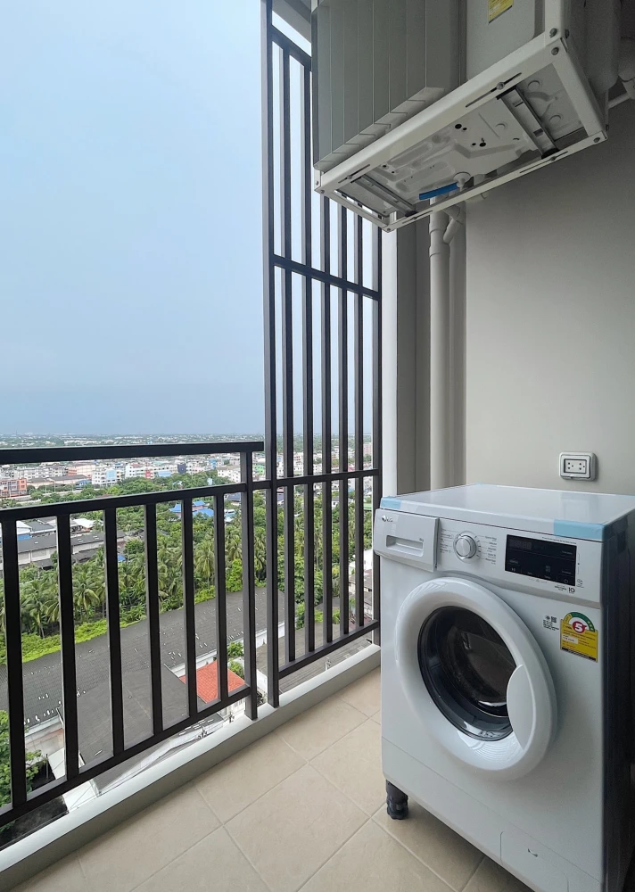 ให้เช่า Supalai Veranda Phasi Charoen Station ชั้น 17 วิวเมือง แต่งครบ น่าอยู่ จองเลย