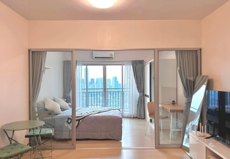 ให้เช่า Supalai Veranda Rama 9 ชั้น 30 ห้องแต่งครบ น่าอยู่ สนใจจองเลย