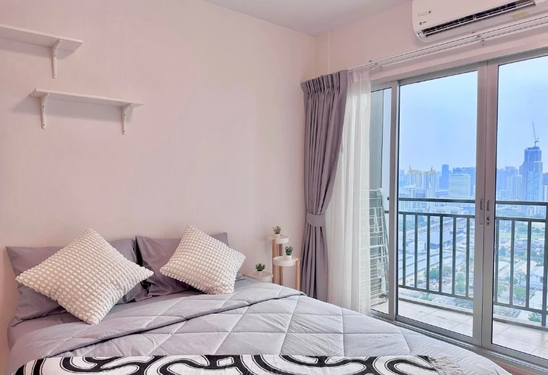 ให้เช่า Supalai Veranda Rama 9 ชั้น 30 ห้องแต่งครบ น่าอยู่ สนใจจองเลย