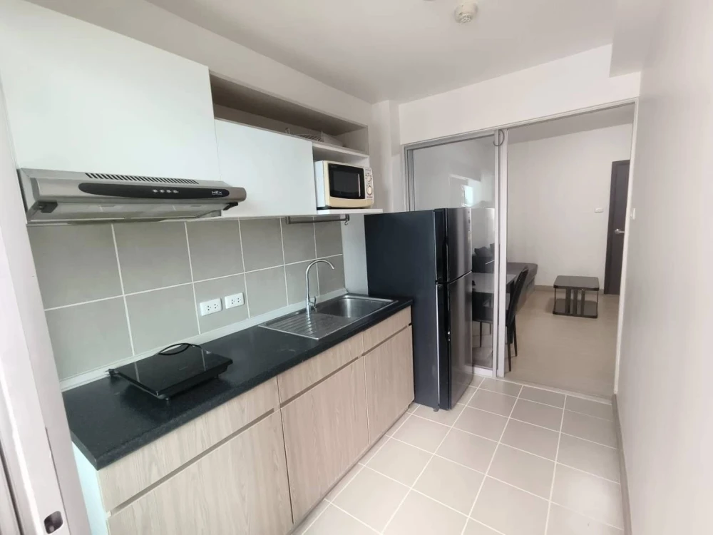 ให้เช่า Supalai Veranda Rama 9 ตึก A ชั้น 10 ห้องติดกับวิวสระว่ายน้ำ ห้องพร้อมเข้าอยู่ หิ้วกระเป๋าเข้าอยู่ได้เลย