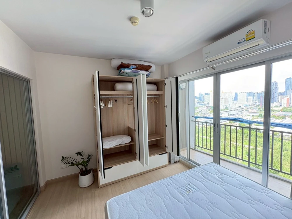 ให้เช่า Supalai Veranda Rama 9 ห้องแต่งคุมโทน บิวท์อินเฟอร์นิเจอร์อย่างดี วิวเมืองไม่บล็อค จองเลยจ้า