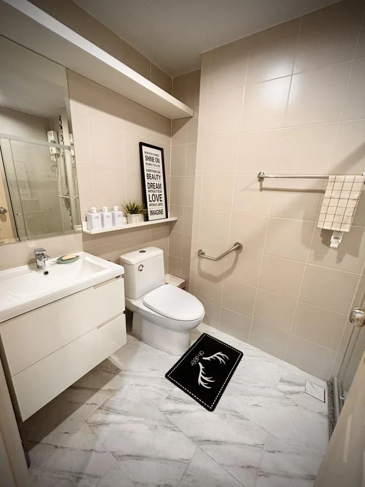 ให้เช่า Supalai Veranda Rama 9 3 ห้องนอน พื้นที่ใช้สอยเยอะ ตกแต่งคุมโทน ทำเลดี รีบจองเลยจ้า