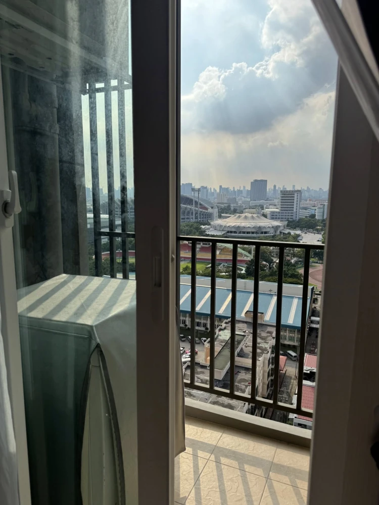 ให้เช่า  Supalai Veranda Ramkhamheang ห้องพร้อมอยู่ ชั้นสูง พร้อมเฟอร์ จองเลย