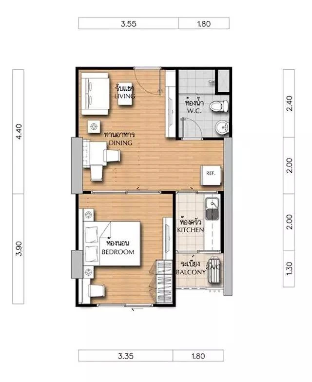 ให้เช่า Supalai Veranda Ratchavipha-Prachachuen ห้องกว้างพื้นที่ใช้สอยเยอะ ตกแต่งครบครัน วิวเมืองสวย จองด่วน