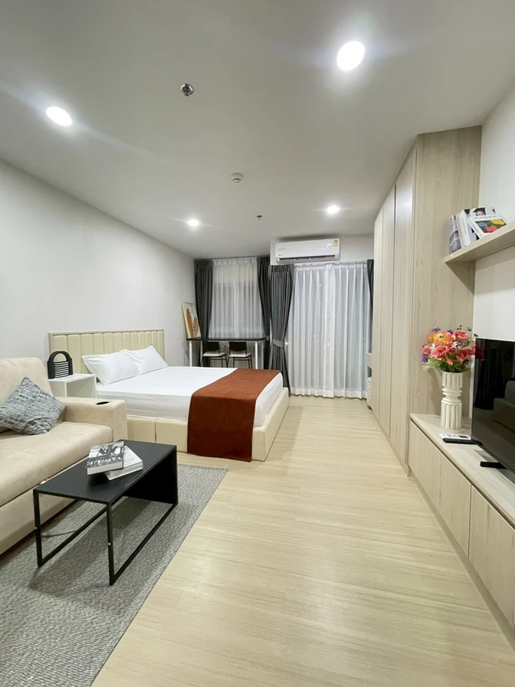 For rent: Supalai Veranda Sukhumvit 117, 25th floor, beautiful view, fully furnished. Book now! (Hurry!)