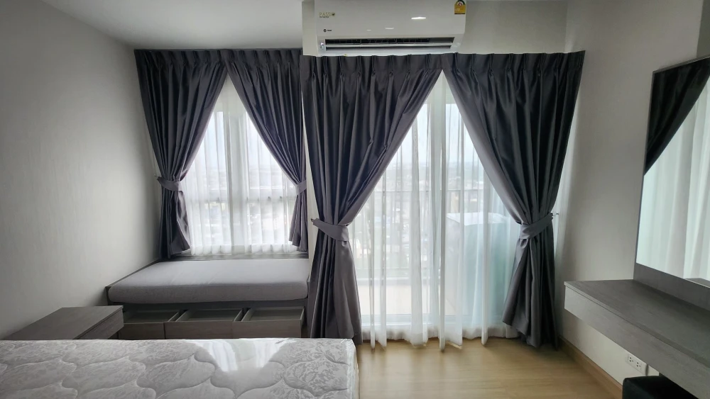 ให้เช่า Supalai Veranda Sukhumvit 117 ชั้น 28 สูงมากๆ รับลมดีสุดๆ ได้วิวเมืองโปร่งโล่งสบายตา ห้ามพลาด