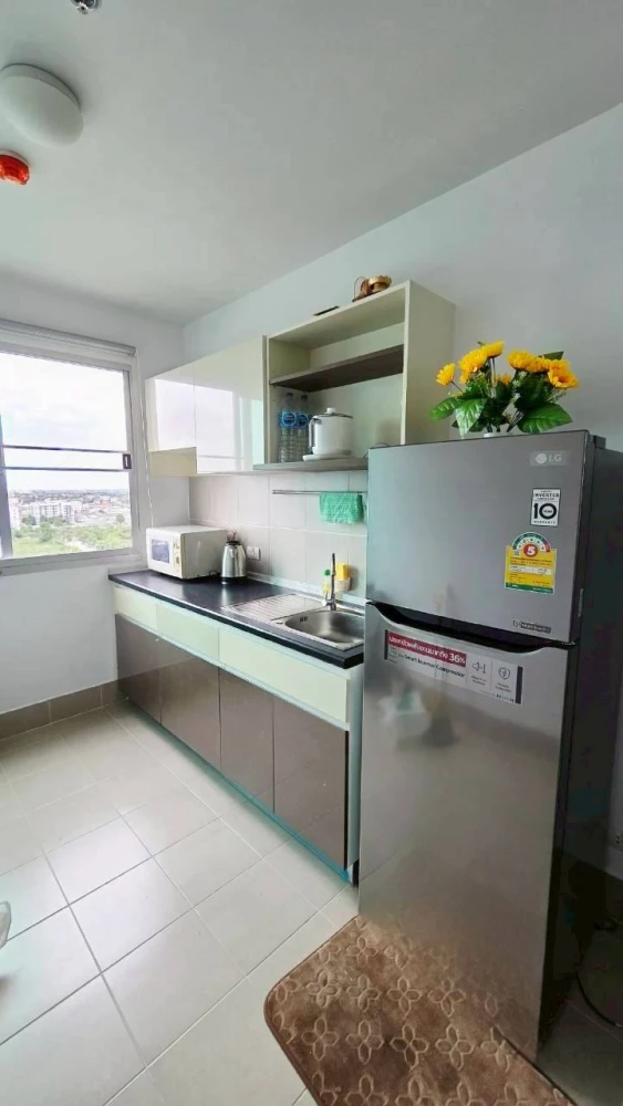 ให้เช่า Supalai Vista Pak Kred Intersection 1 ห้องนอน 1 ห้องน้ำ พื้นที่ใช้สอยเยอะ เฟอร์ครบครัน จองเลย