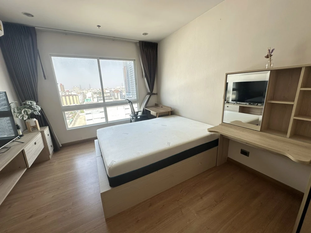 ให้เช่า Supalai Wellington II 1 ห้องนอน 1 ห้องน้ำ พื้นที่ใช้สอยเยอะ เฟอร์นิเจอร์ครบครัน รีบจองเลย