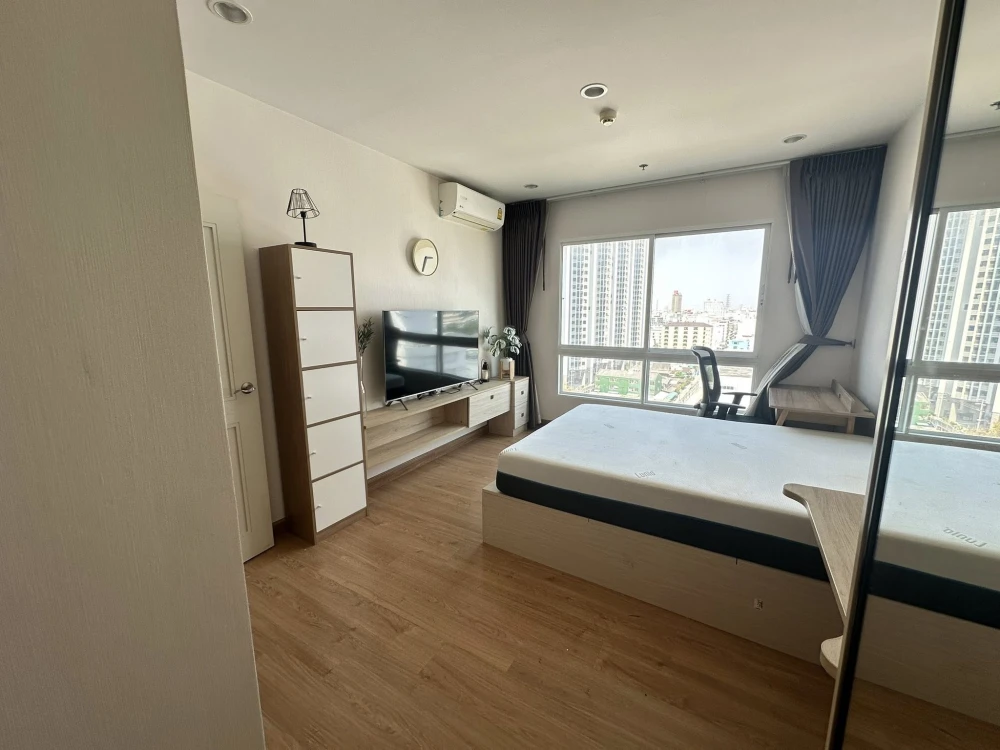 ให้เช่า Supalai Wellington II 1 ห้องนอน 1 ห้องน้ำ พื้นที่ใช้สอยเยอะ เฟอร์นิเจอร์ครบครัน รีบจองเลย