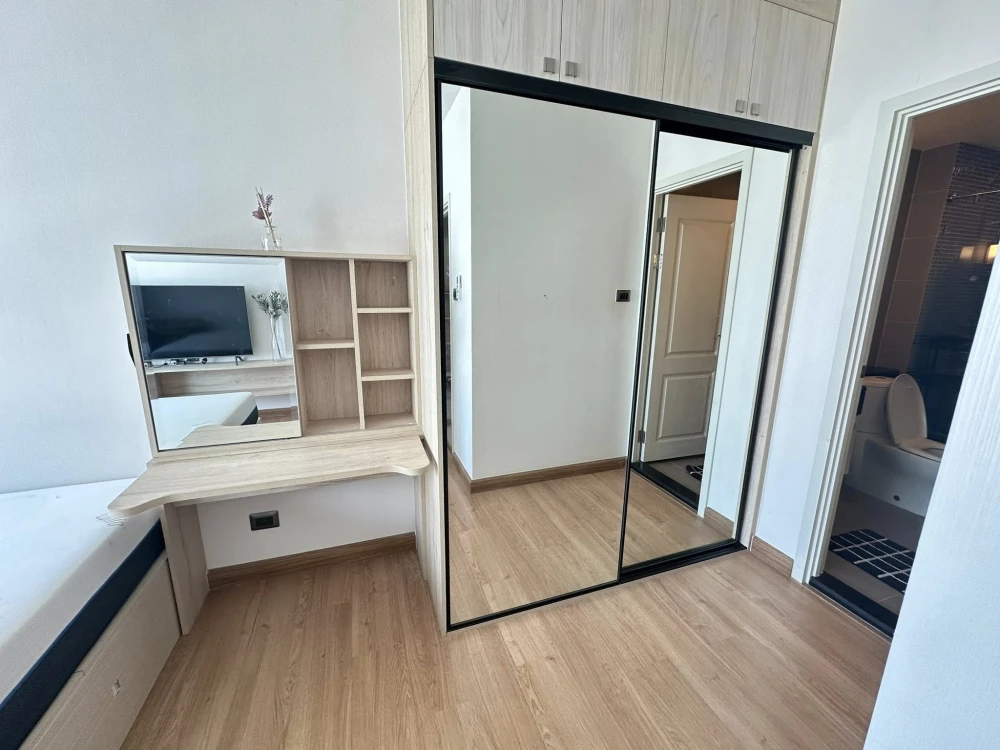 ให้เช่า Supalai Wellington II 1 ห้องนอน 1 ห้องน้ำ พื้นที่ใช้สอยเยอะ เฟอร์นิเจอร์ครบครัน รีบจองเลย