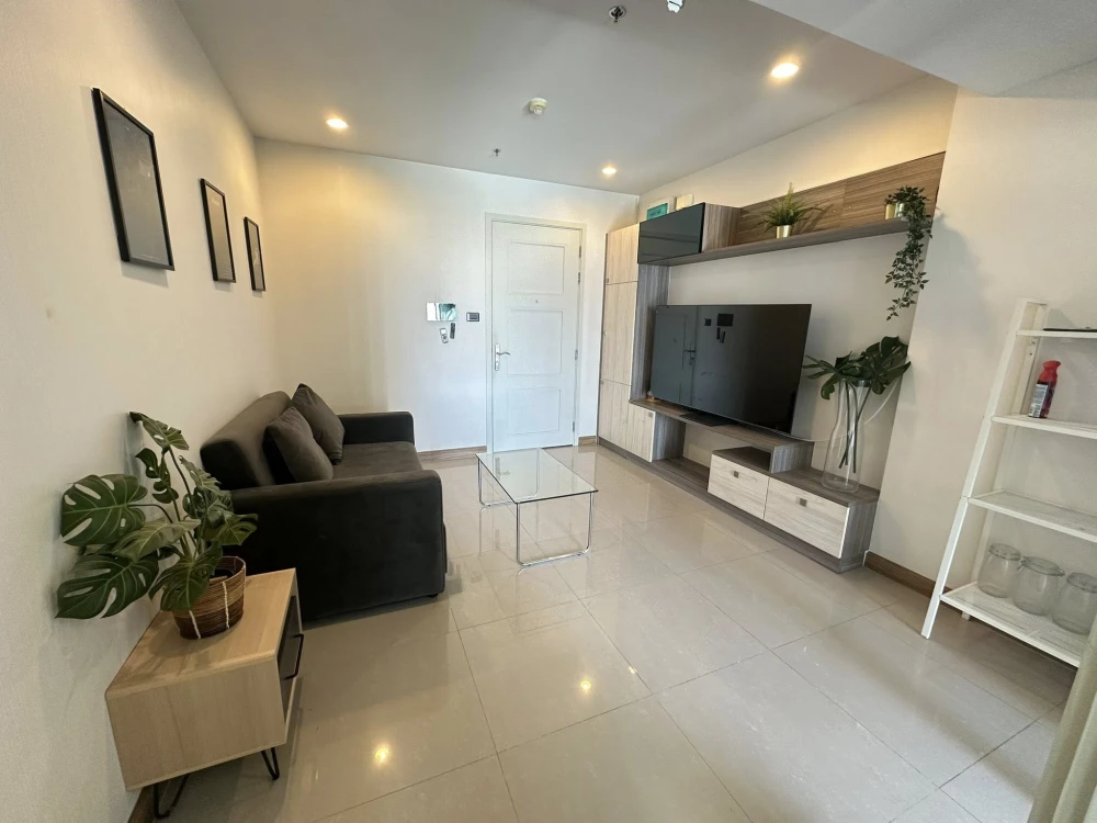 ให้เช่า Supalai Wellington II 1 ห้องนอน 1 ห้องน้ำ พื้นที่ใช้สอยเยอะ เฟอร์นิเจอร์ครบครัน รีบจองเลย