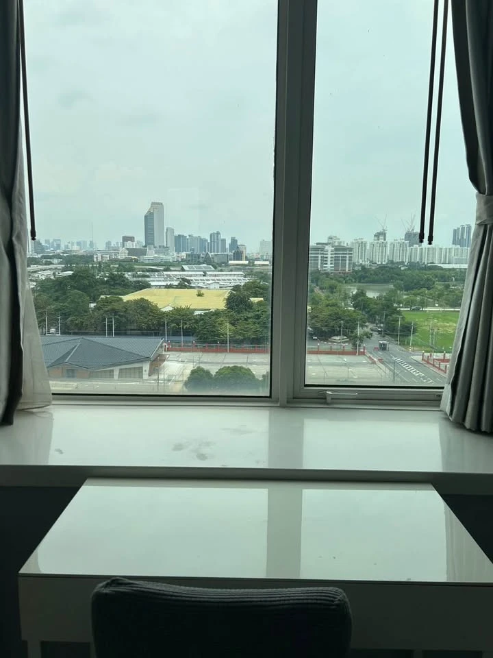 ให้เช่า TC Green วิวสวย โปร่ง โล่ง เห็นสวนและสระว่ายน้ำ เฟอร์นิเจอร์ครบ พร้อมเข้าอยู่