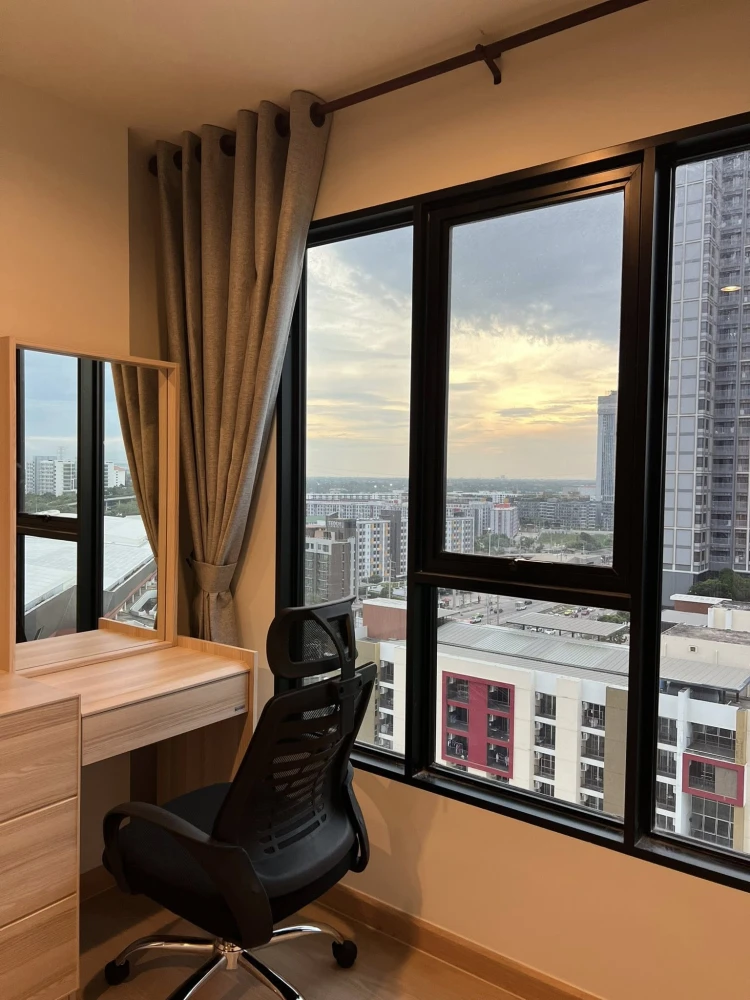 ให้เช่า Terra residence ชั้น 15 วิว CommonTU มาพร้อมเฟอร์และเครื่องใช้ไฟฟ้าครบ จองเลย