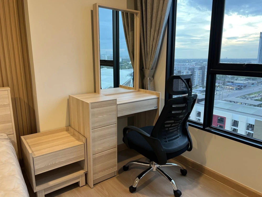 ให้เช่า Terra residence ชั้น 15 วิว CommonTU มาพร้อมเฟอร์และเครื่องใช้ไฟฟ้าครบ จองเลย