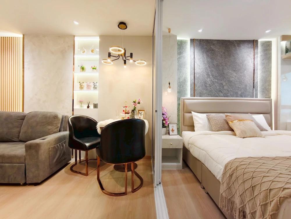 ให้เช่า Terra residence ชั้น 27 วิวสวน เฟอร์นิเจอร์บิ้วท์อินหรูลงตัวทั้งห้อง จองเลย ห้ามพลาด