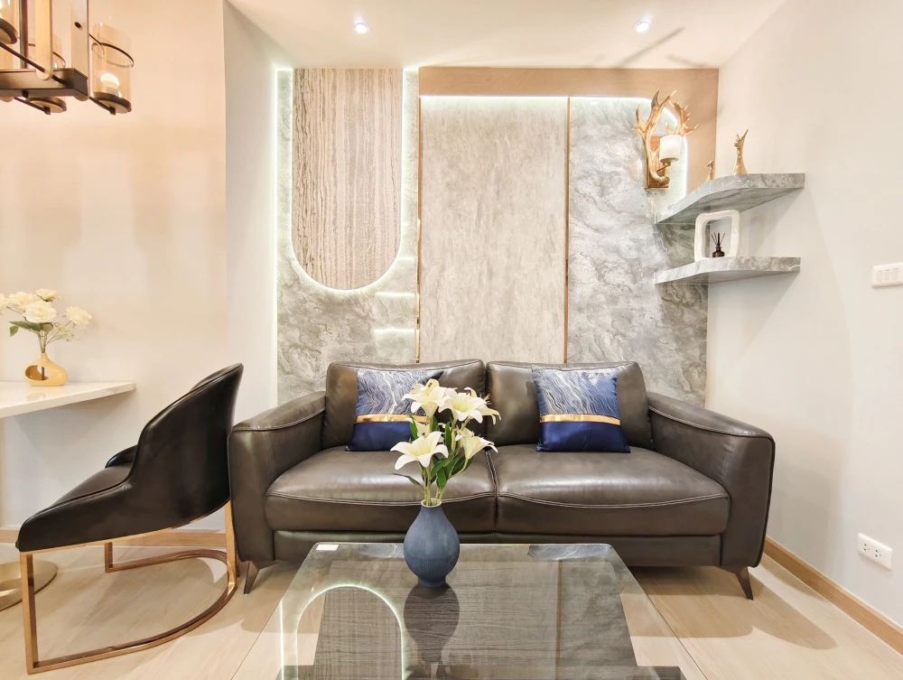 ให้เช่า TERRA RESIDENCE ห้องชั้น 33 สูงสุดๆ หัวมุมส่วนตัว ทิศเหนือ ห้องบิ้วท์อินหรู เฟอร์ครบครัน พร้อมเข้าอยู่