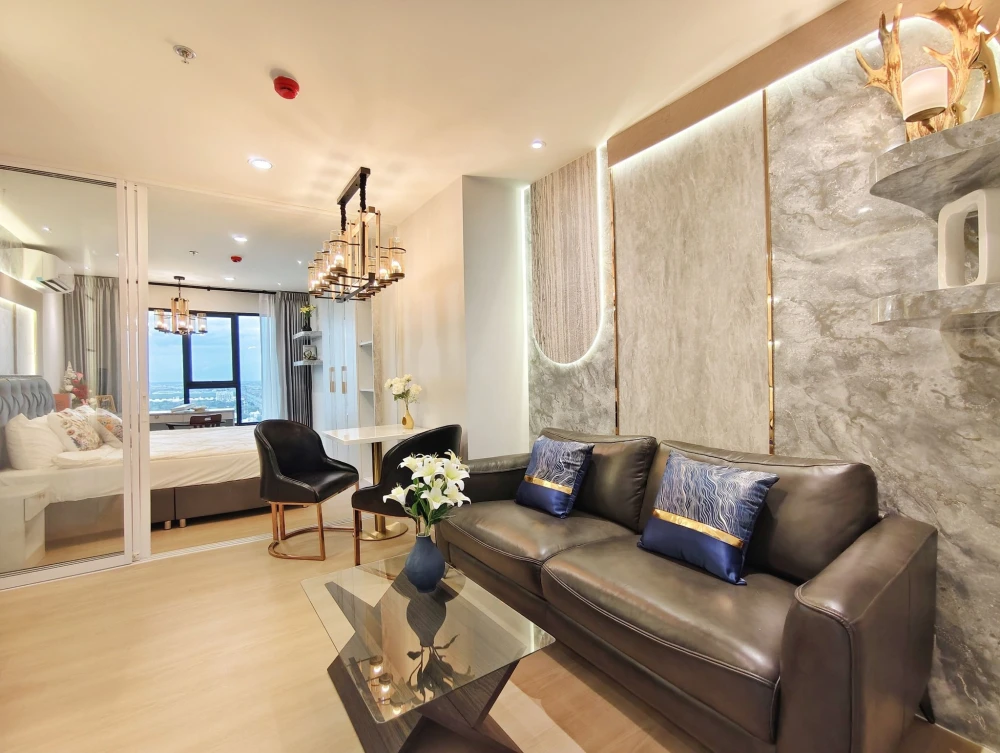 ให้เช่า TERRA RESIDENCE ห้องชั้น 33 สูงสุดๆ หัวมุมส่วนตัว ทิศเหนือ ห้องบิ้วท์อินหรู เฟอร์ครบครัน พร้อมเข้าอยู่