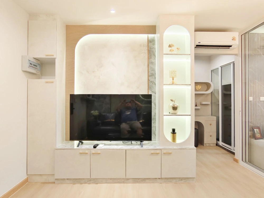 ให้เช่า TERRA RESIDENCE ห้องชั้น 33 สูงสุดๆ หัวมุมส่วนตัว ทิศเหนือ ห้องบิ้วท์อินหรู เฟอร์ครบครัน พร้อมเข้าอยู่