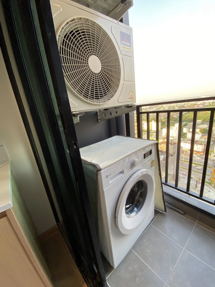 ให้เช่า Terra residence ห้องมุมให้ความเป็นส่วนตัว ตกแต่งคุมโทน มาพร้อมสิ่งอำนวยความสะดวกครบครัน ห้ามพลาด