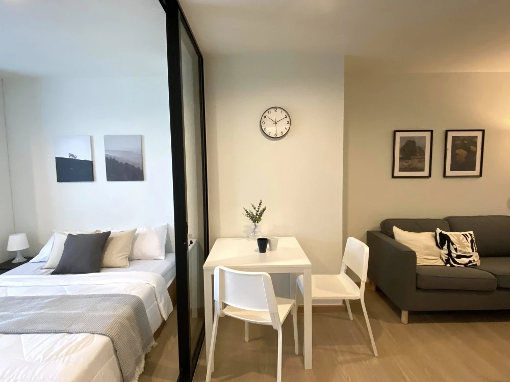ให้เช่า Terra residence ห้องมุมให้ความเป็นส่วนตัว ตกแต่งคุมโทน มาพร้อมสิ่งอำนวยความสะดวกครบครัน ห้ามพลาด