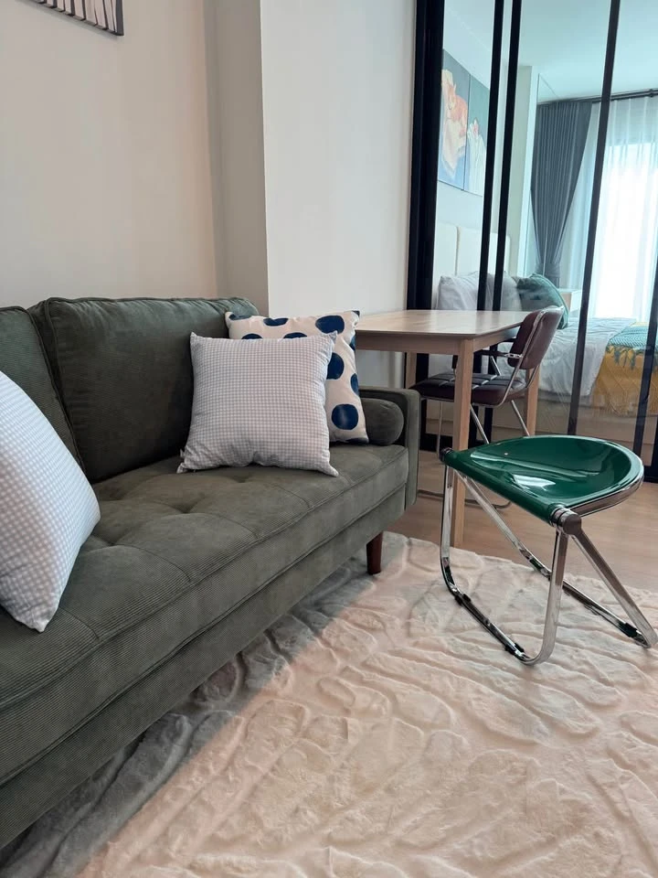 ให้เช่า Terra Residence ห้องสวยน่าอยู่ อยู่ในชั้นเดียวกับ Sky Lounge ตกแต่งครบพร้อมเข้าอยู่ทันที!