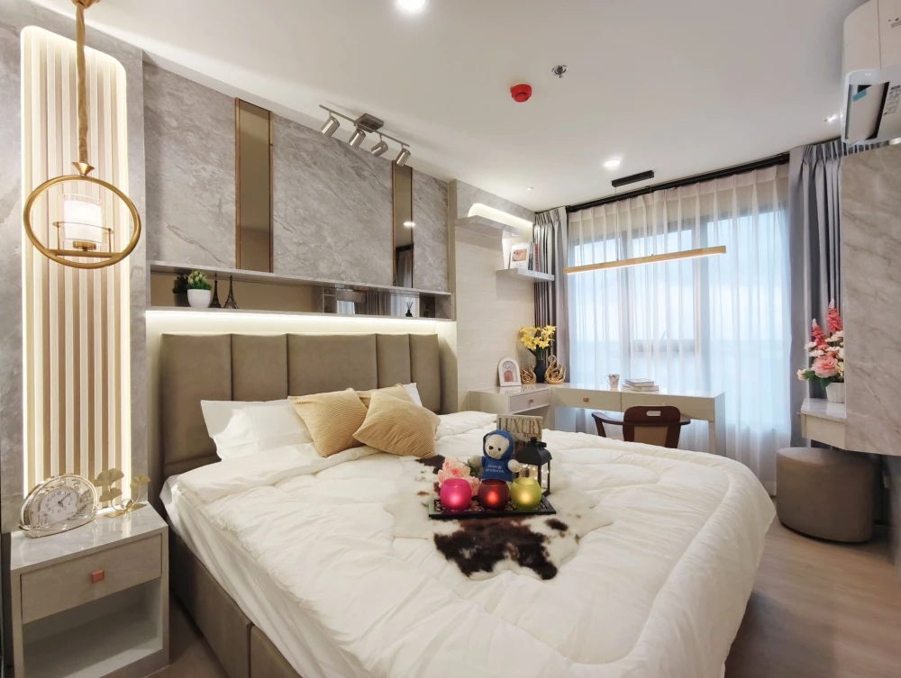 ให้เช่า Terra residence 1 ห้องนอน 1 ห้องน้ำ บิ้วอินเฟอร์นิเจอร์อย่างดี แต่งสวยคุมโทน จองเลย