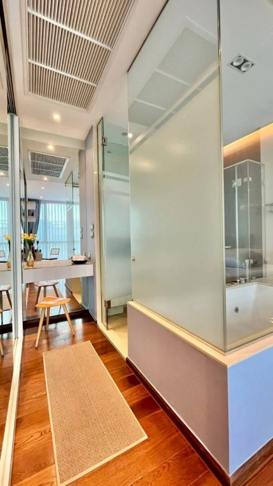 ให้เช่า The Address สุขุมวิท 28 ห้องชั้นสูง เฟอร์พร้อม ห้องกว้างขวางอยู่สบาย จองเลย