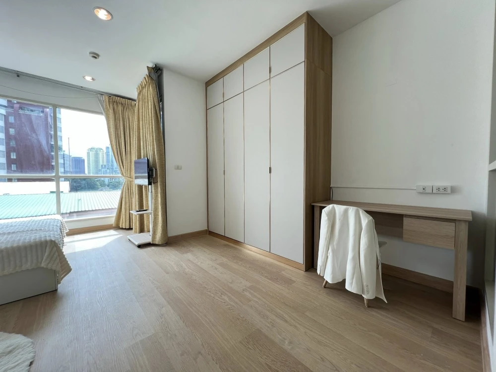 ให้เช่า The Address Chidlom วิวตึกใบหยก 2 ห้องโปร่งกว้างไม่อึดอัด รับแสงธรรมชาติ น่าจองสุดๆ