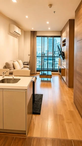 ให้เช่า The Address Sathorn 1 ห้องนอน พื้นที่ใช้สอยเยอะ ในทำเลสุดปัง เดินทางสะดวก จองเลย