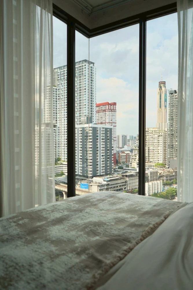 ให้เช่า The Address Siam-Ratchathewi ห้องน่าอยู่แต่งสวยคุมโทน มาพร้อมสิ่งอำนวยความสะดวกครบครัน จองเลย
