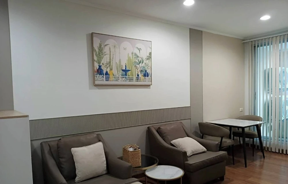 ให้เช่า The Address Sukhumvit 42 1 ห้องนอน 1 ห้องน้ำ พื้นที่ใช้สอยเยอะ เฟอร์และสิ่งอำนวยความสะดวกครบครัน ห้ามพลาด