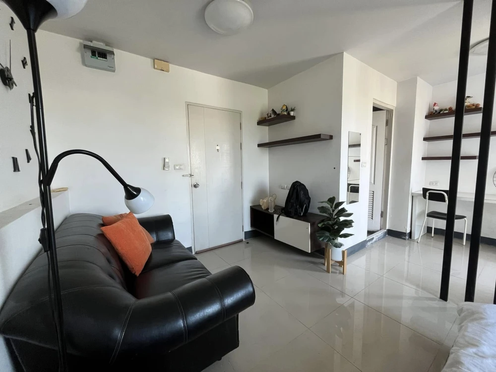 ให้เช่า The Avenue Spring @ ABAC Bangna ห้องมุมคนไม่พลุกพล่าน แต่งคุมโทน เฟอร์ครบ จองด่วน