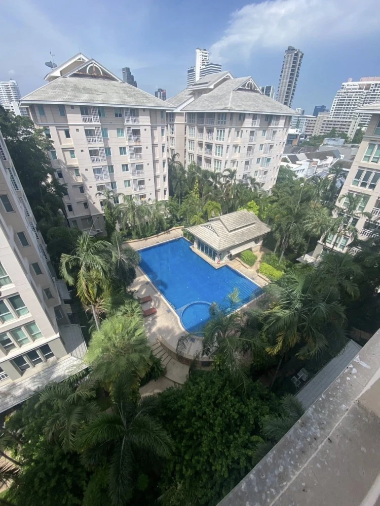 ให้เช่า the bangkok นราธิวาส ราชนครินทร์ ห้องสวยโปร่งอยู่สบาย บิ้วอินครบ ชั้น 8 วิวสวย วิวสวนมีสระว่ายน้ำ รีบจองเลย