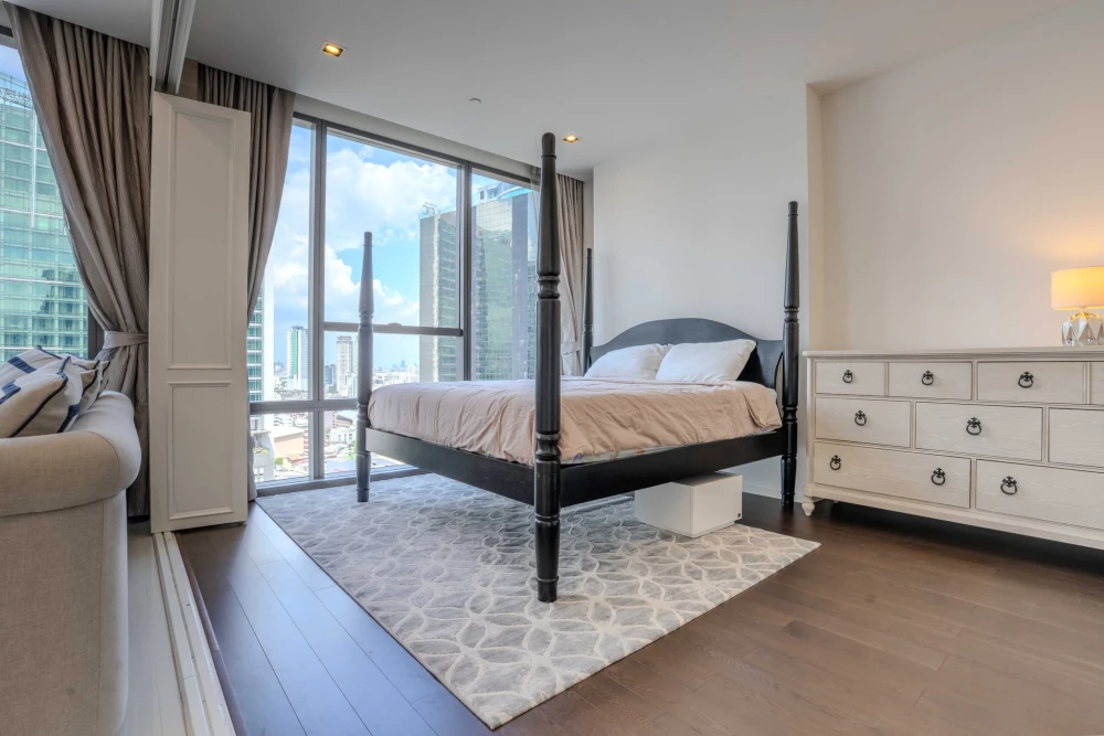 ให้เช่า The Bangkok Sathorn ชั้น 20 ห้องสวย ตกแต่งครบครัน สนใจองเลย ห้ามพลาด