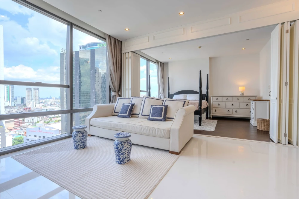 ให้เช่า The Bangkok Sathorn ชั้น 20 ห้องสวย ตกแต่งครบครัน สนใจองเลย ห้ามพลาด